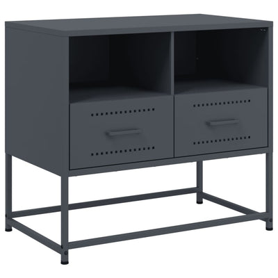 TV-taso antrasiitti 68x39x60,5 cm teräs