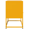 TV-taso sinapinkeltainen 68x39x60,5 cm teräs
