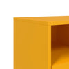 TV-taso sinapinkeltainen 68x39x60,5 cm teräs
