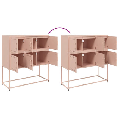 Senkki pinkki 100,5x39x107 cm kylmävalssattu teräs