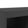Kaappi musta 68,5x39x111,5 cm kylmävalssattu teräs