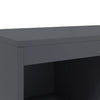 Kaappi antrasiitti 68,5x39x111,5 cm kylmävalssattu teräs
