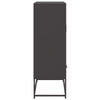 Kaappi musta 68x39x111,5 cm kylmävalssattu teräs