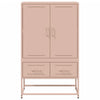 Kaappi pinkki 68x39x111,5 cm kylmävalssattu teräs