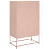 Kaappi pinkki 68x39x111,5 cm kylmävalssattu teräs