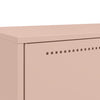 Kaappi pinkki 68x39x111,5 cm kylmävalssattu teräs