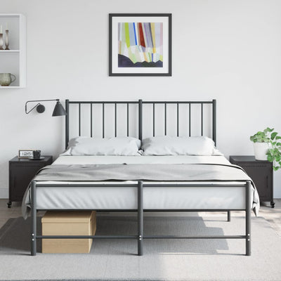 Musta yöpöydät Hai 36x39x43,5cm (2 kpl, teräs)