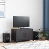TV-taso musta 68x39x43,5 cm kylmävalssattu teräs