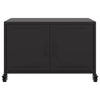TV-taso musta 68x39x43,5 cm kylmävalssattu teräs