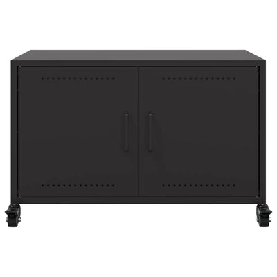 TV-taso musta 68x39x43,5 cm kylmävalssattu teräs