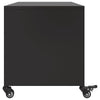 TV-taso musta 68x39x43,5 cm kylmävalssattu teräs