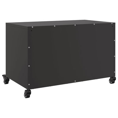 TV-taso musta 68x39x43,5 cm kylmävalssattu teräs