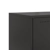 TV-taso musta 68x39x43,5 cm kylmävalssattu teräs