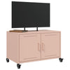 TV-taso pinkki 68x39x43,5 cm kylmävalssattu teräs