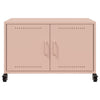 TV-taso pinkki 68x39x43,5 cm kylmävalssattu teräs