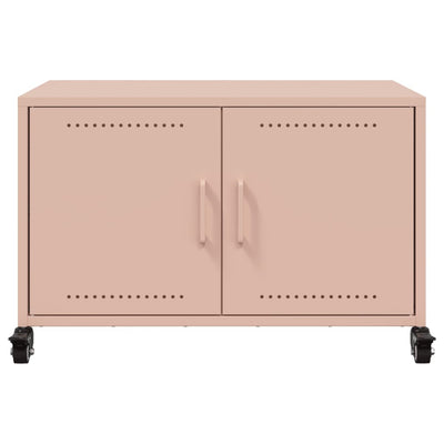 TV-taso pinkki 68x39x43,5 cm kylmävalssattu teräs