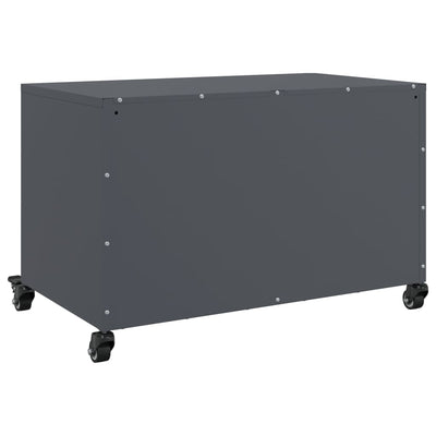TV-taso antrasiitti 68x39x43,5 cm kylmävalssattu teräs