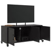 TV-taso musta 100,5x39x43,5 cm kylmävalssattu teräs