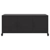 TV-taso musta 100,5x39x43,5 cm kylmävalssattu teräs