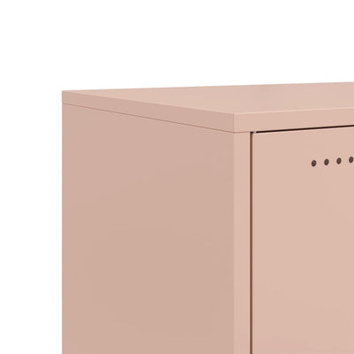 TV-taso pinkki 100,5x39x43,5 cm kylmävalssattu teräs