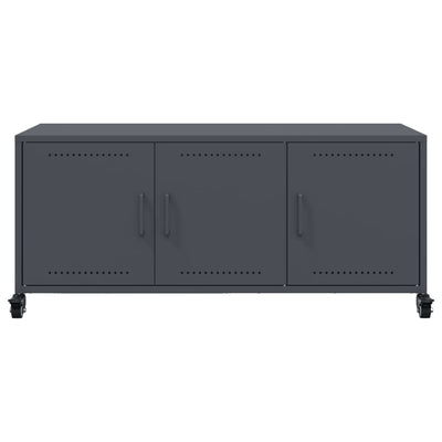 TV-taso antrasiitti 100,5x39x43,5 cm kylmävalssattu teräs