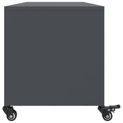 TV-taso antrasiitti 100,5x39x43,5 cm kylmävalssattu teräs