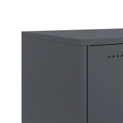 TV-taso antrasiitti 100,5x39x43,5 cm kylmävalssattu teräs