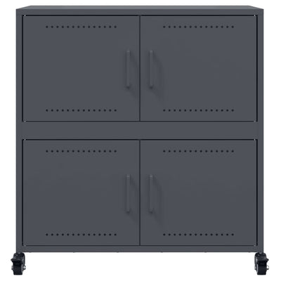 Senkki antrasiitti 68,5x39x72 cm kylmävalssattu teräs