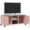 TV-taso pinkki 100,5x39x43,5 cm kylmävalssattu teräs