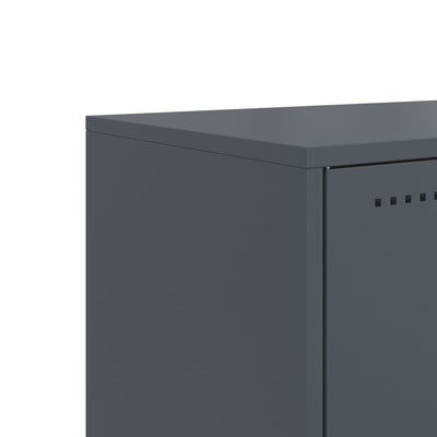 TV-taso antrasiitti 100,5x39x43,5 cm kylmävalssattu teräs