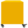 TV-taso sinapinkeltainen 100,5x39x43,5 cm teräs