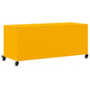TV-taso sinapinkeltainen 100,5x39x43,5 cm teräs
