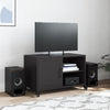 TV-taso musta 68x39x43,5 cm kylmävalssattu teräs