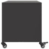 TV-taso musta 68x39x43,5 cm kylmävalssattu teräs