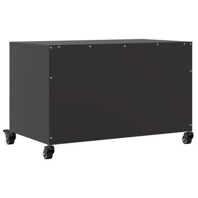 TV-taso musta 68x39x43,5 cm kylmävalssattu teräs