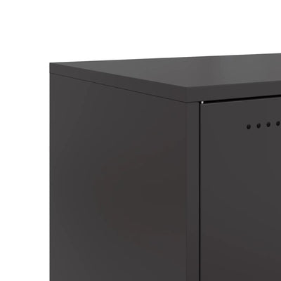 TV-taso musta 68x39x43,5 cm kylmävalssattu teräs