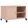 TV-taso pinkki 68x39x43,5 cm kylmävalssattu teräs