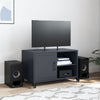 TV-taso antrasiitti 68x39x43,5 cm kylmävalssattu teräs