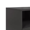 TV-taso musta 100,5x39x43,5 cm kylmävalssattu teräs