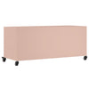 TV-taso pinkki 100,5x39x43,5 cm kylmävalssattu teräs