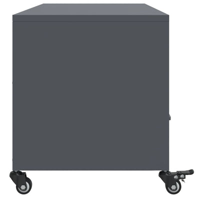 TV-taso antrasiitti 100,5x39x43,5 cm kylmävalssattu teräs