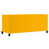 TV-taso sinapinkeltainen 100,5x39x43,5 cm teräs