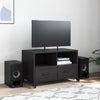 TV-taso musta 68x39x43,5 cm kylmävalssattu teräs