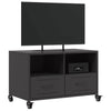 TV-taso musta 68x39x43,5 cm kylmävalssattu teräs