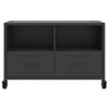 TV-taso musta 68x39x43,5 cm kylmävalssattu teräs