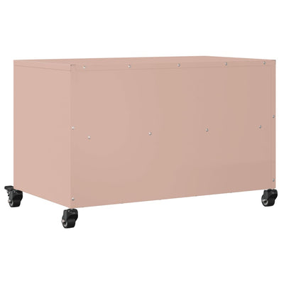 TV-taso pinkki 68x39x43,5 cm kylmävalssattu teräs