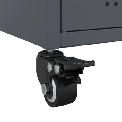 TV-taso antrasiitti 68x39x43,5 cm kylmävalssattu teräs