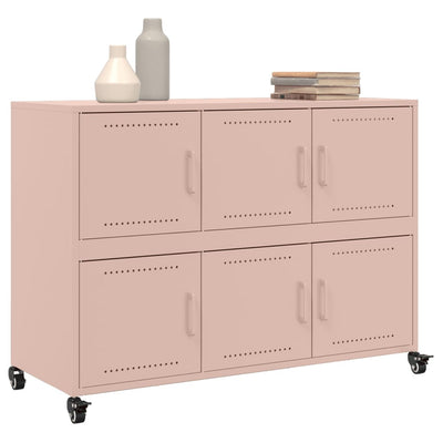 Senkki pinkki 100,5x39x72 cm teräs