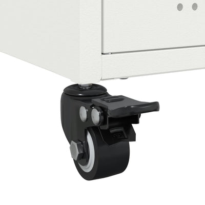 Senkki valkoinen 100,5x39x72 cm teräs