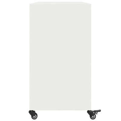 Senkki valkoinen 100,5x39x72 cm teräs